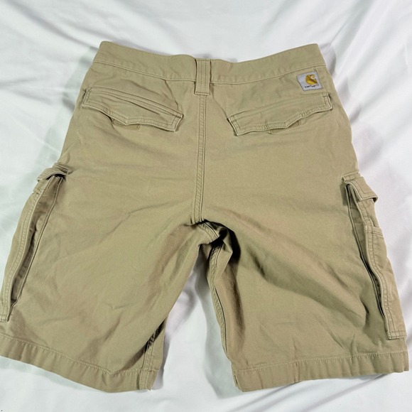 Carhartt Relaxed Fit Cargo Shorts Khaki Men's Size 30 BS3542 M - Picture 6 of 6